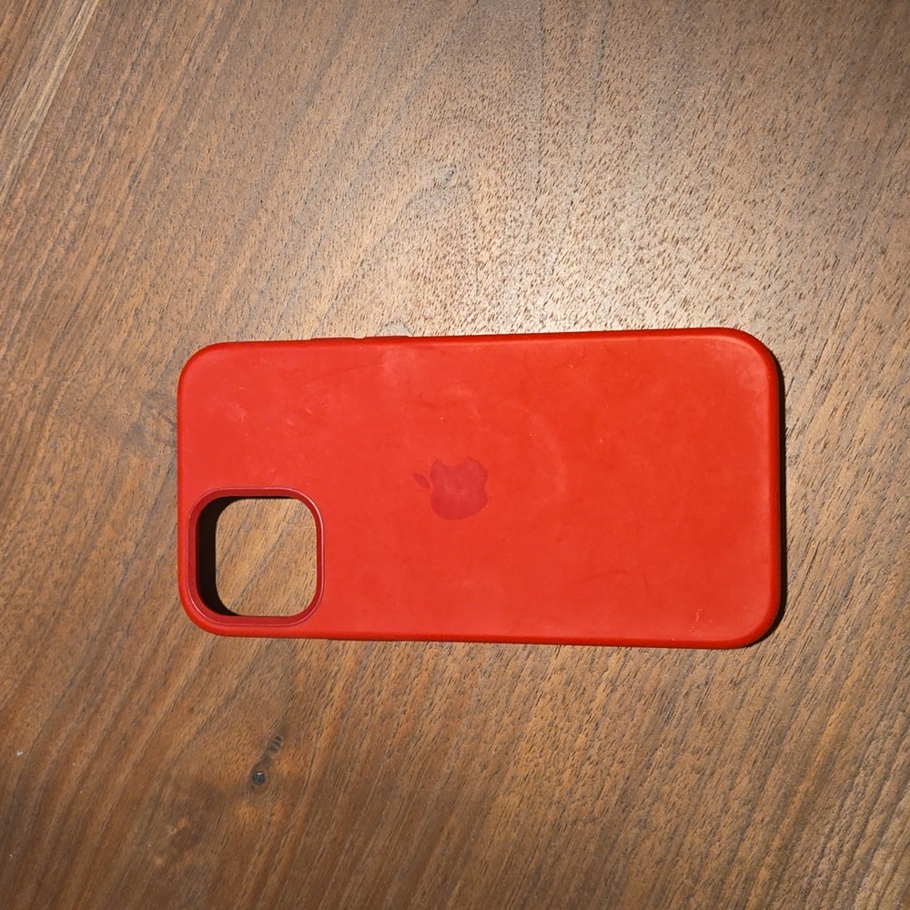 Apple IPhone 12 Product Red Silicone case